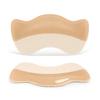 Fan-shaped Soft Elastic Loafer Heel Stickers for Size Adjustment & Anti-Slip Insole