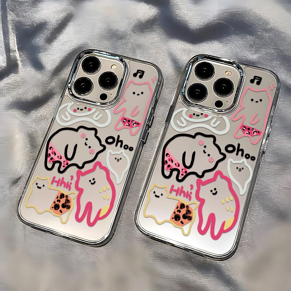 Transparent phone case for iPhone 11 12 13 iPhone 13 14 15 Pro 15 16 Pro Max Samsung A15 A16 A25 A26 A55 A56 S25 S24 S22 S23 Ultra S25 Edge