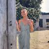 Women's Solid Color Strap Dress