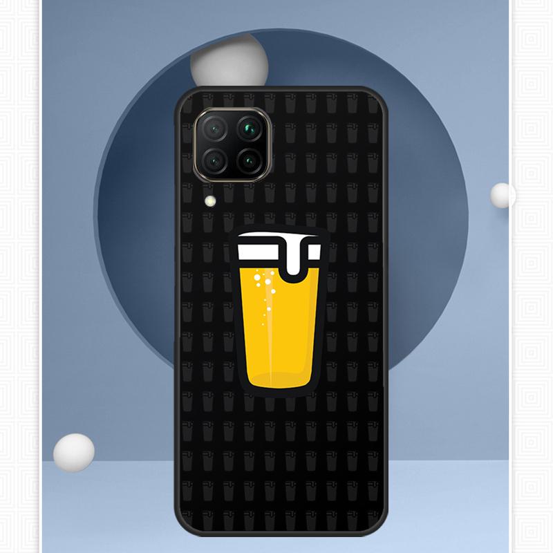 Beer For Huawei Nova 12i 12s 11i 8i Y91 Y60 Y70 Y72 Y90 Y61 9 10 SE P20 P40 Lite P30 P60 Pro Case
