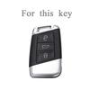 Car TPU Key Cover Case Fob For VW Volkswagen Magotan Magotan GTE Passat B6 B7 B8 CC Arteon for Skoda Fabia Superb A7 Kodiaq