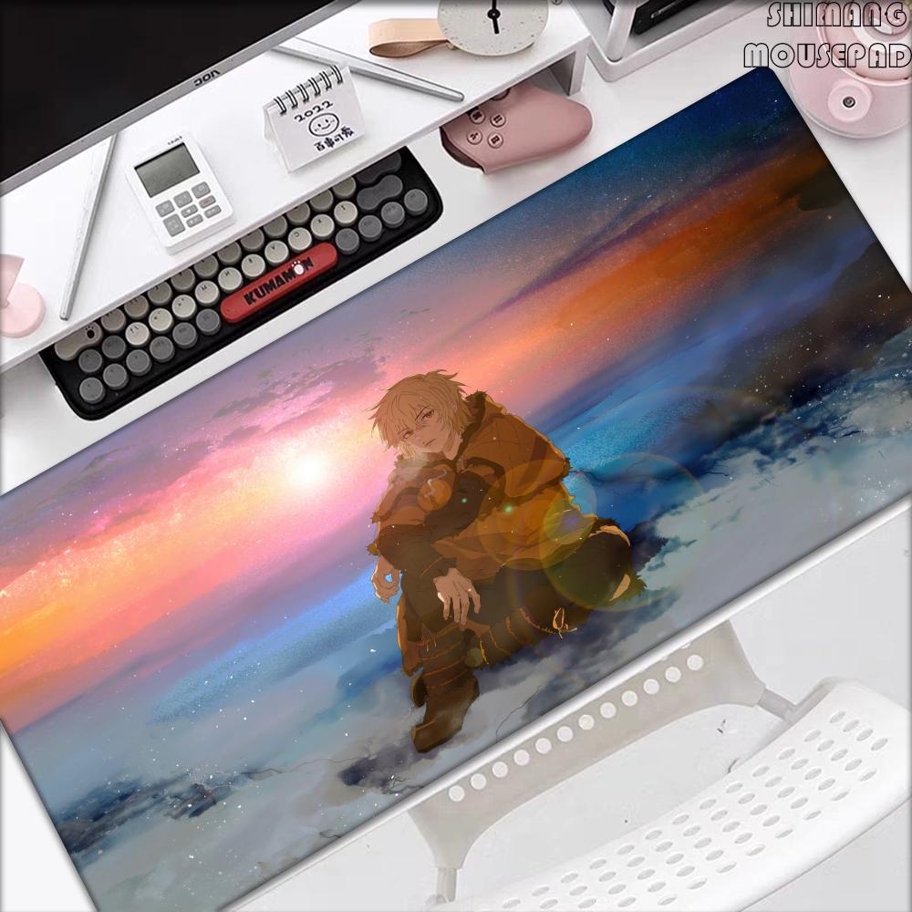 Großes Mauspadd Vinland Saga Mauspadd Gaming Groß Xxl Gamer Tastatur Mausmatte Schreibtischschutz Zubehör Computer PC Schreibtische Unterlagen