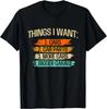 Things I Want - Car Parts Enthusiast Auto Mechanic Engine Gift Unisex T-Shirt