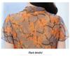 Elegant Summer Short-Sleeved Dress for Middle-Aged Women - Perfect for Mother's Day