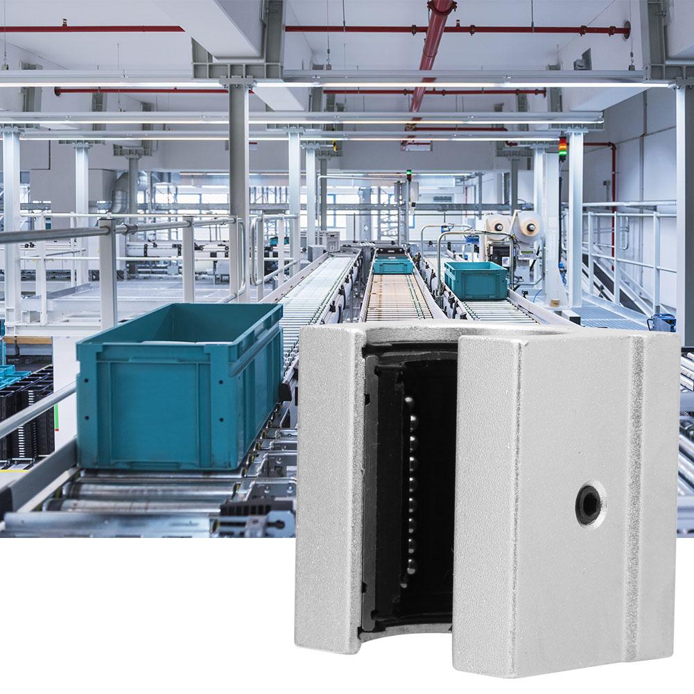 2 BUC SBR20UU Rulment Liniar Deschis Glisor Bloc Liniar pentru Mișcare Liniară din Aliaj de Aluminiu