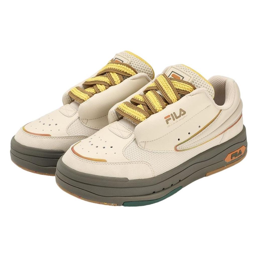 Fila Mix Comfortable Durable Low-Top Sports Casual Shoes Women Sneaker Yellow Black F12W324203FWG