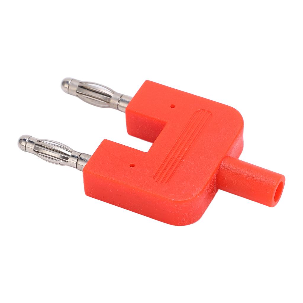 5Pcs Dual Banana Plug Double Row 1 Female to 2 Male Strong Connectivity Good Conductivity Banana Plug