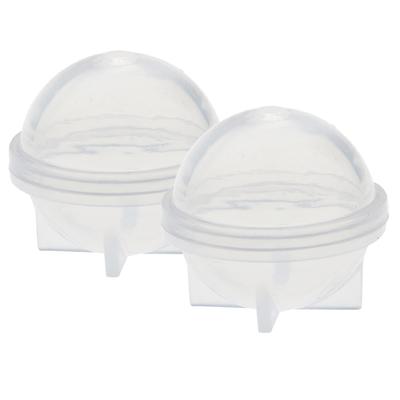 2 Stück kugelförmige Silikonform für die Schmuckherstellung, 20 mm