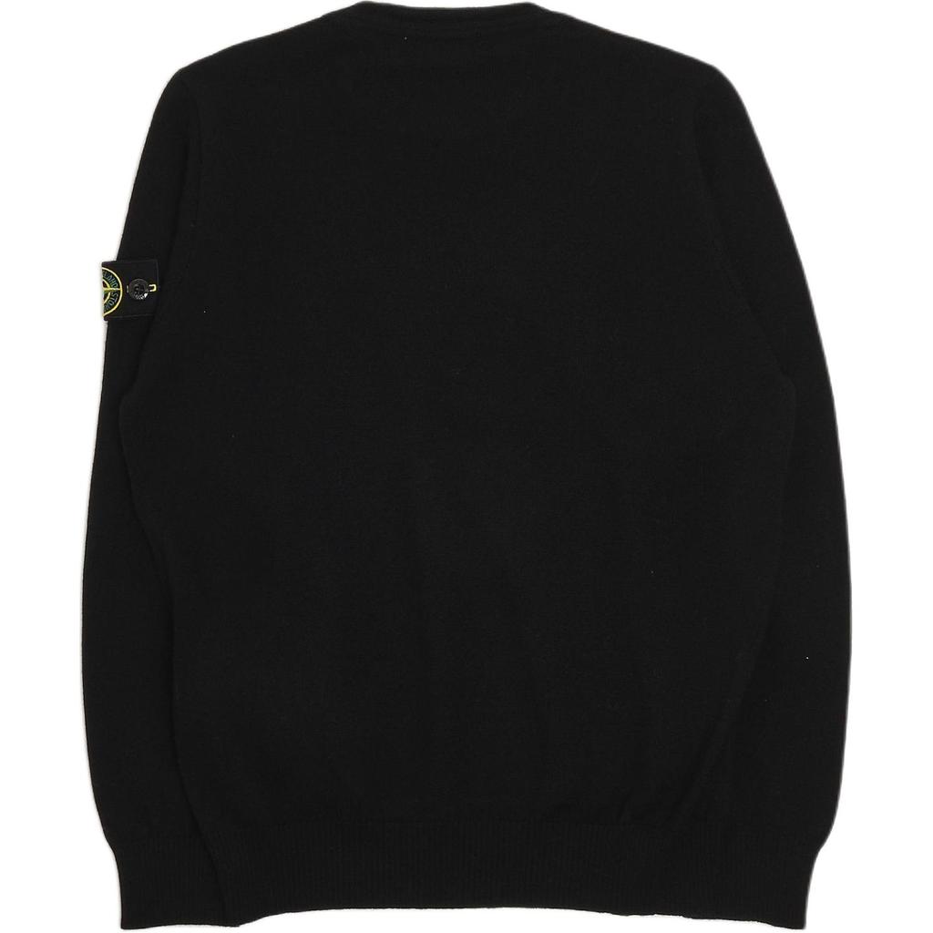 Stone Island Sweater Logo Crew Neck Pullover Knitted Long Sleeve Unisex sweaters K2S165100009S0C04-V0029