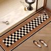 Bathroom Carpet Water-absorbing Non-slip Narrow Door Sill Floor Mat Toilet and Kitchen Door Room Diatom Mud Rug