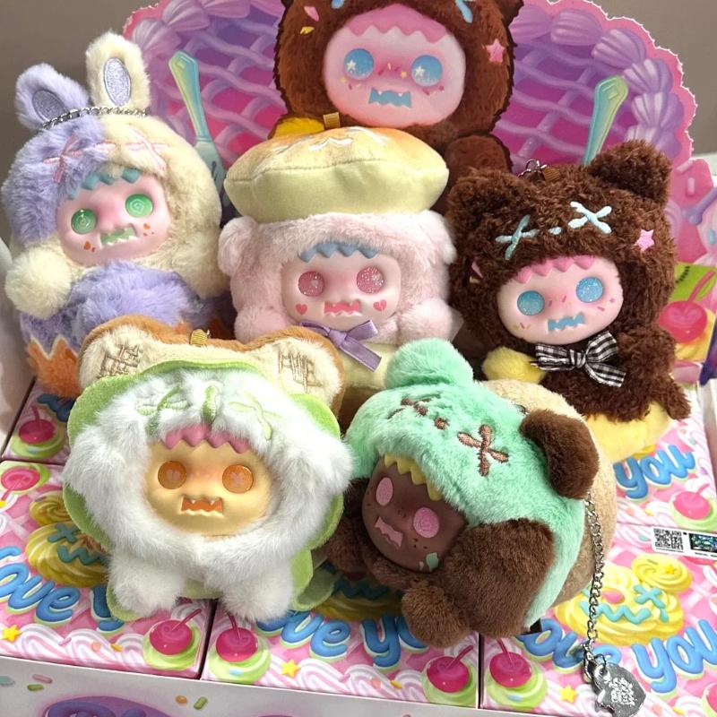 ShinWoo Bitter Sweet Series  Vinyl Plush Keychain Doll Backpack Decoration Keychain Toy Girl's Birthday Surprise Gift