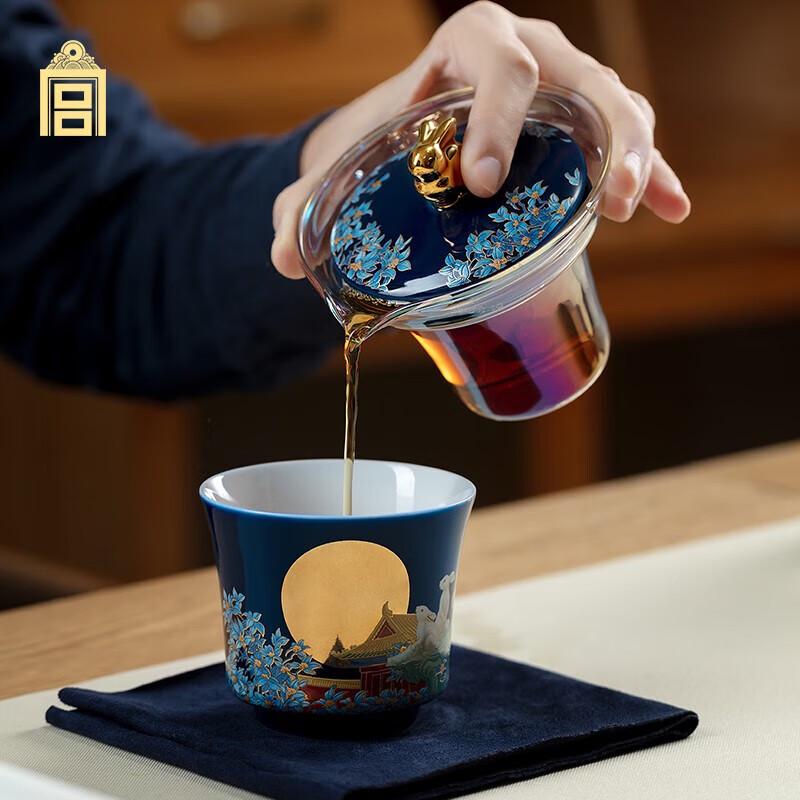 

Forbidden City Auspicious Rabbit Portable Tea Set