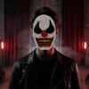 Strašidelná Halloweenská Maska Klaun Kamínková Maska, Děsivý Joker Celý Obličej Třpytivá pro Maškarní Cosplay Kostýmovou Párty