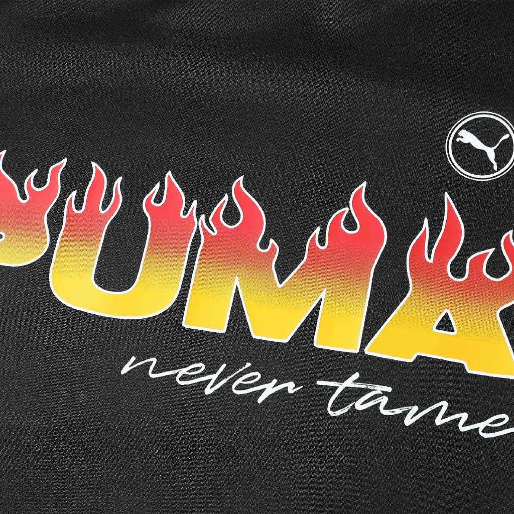 Puma Beyond Speed Long Sleeve Jersey Color Block Printed T-Shirt Unisex Tops Black 631082-01