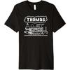 Thomas Boys Name Steam Train Locomotive Premium T-Shirt