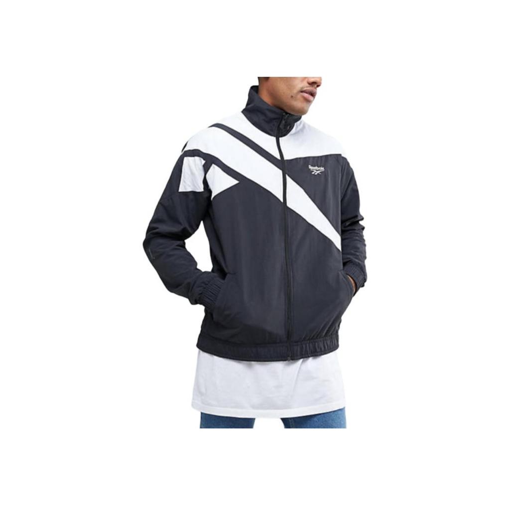 Reebok Retro Campus Style Sportjacke Herrenjacke Schwarz BK5095