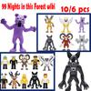 New 99 Nights in The Forest Deer Owl Goat Player Protagonist Character Monster Set Model Assembled Figurine Plastic Toy Gifts