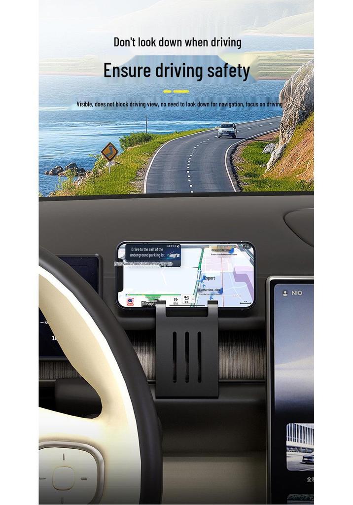 Nio ES6/7 EC6/7 ET5 Navigation Silicone Dashboard & Air Vent Phone Holder