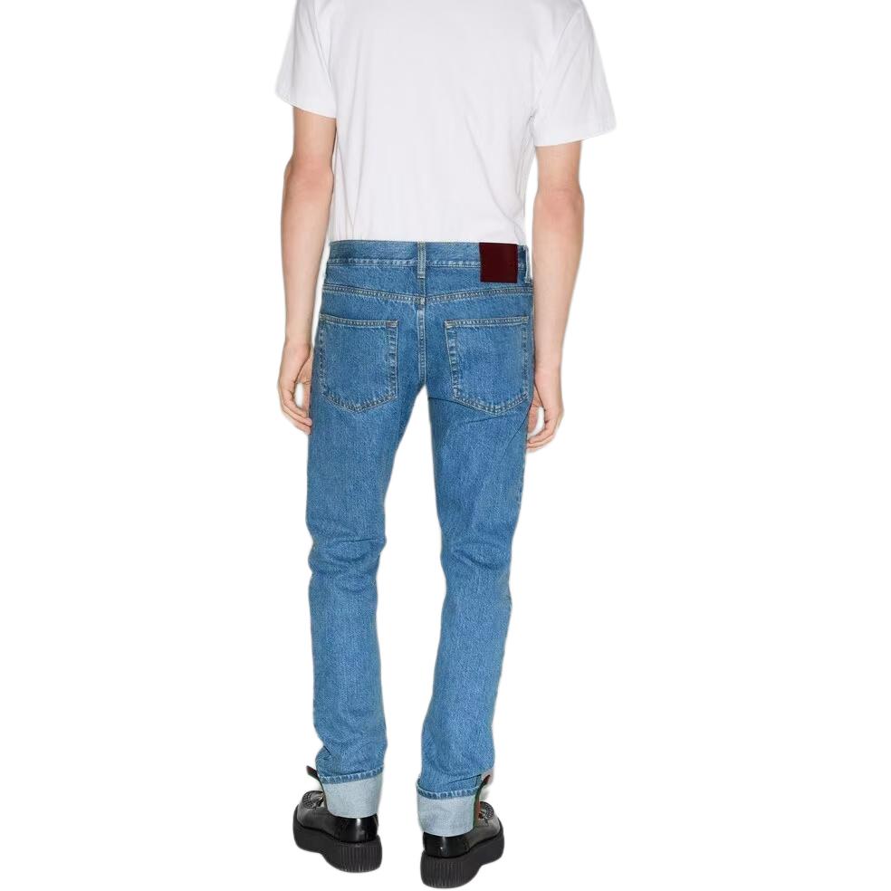 GUCCI Tapered Fit Denim Trousers 796483-XDC6Y-4447