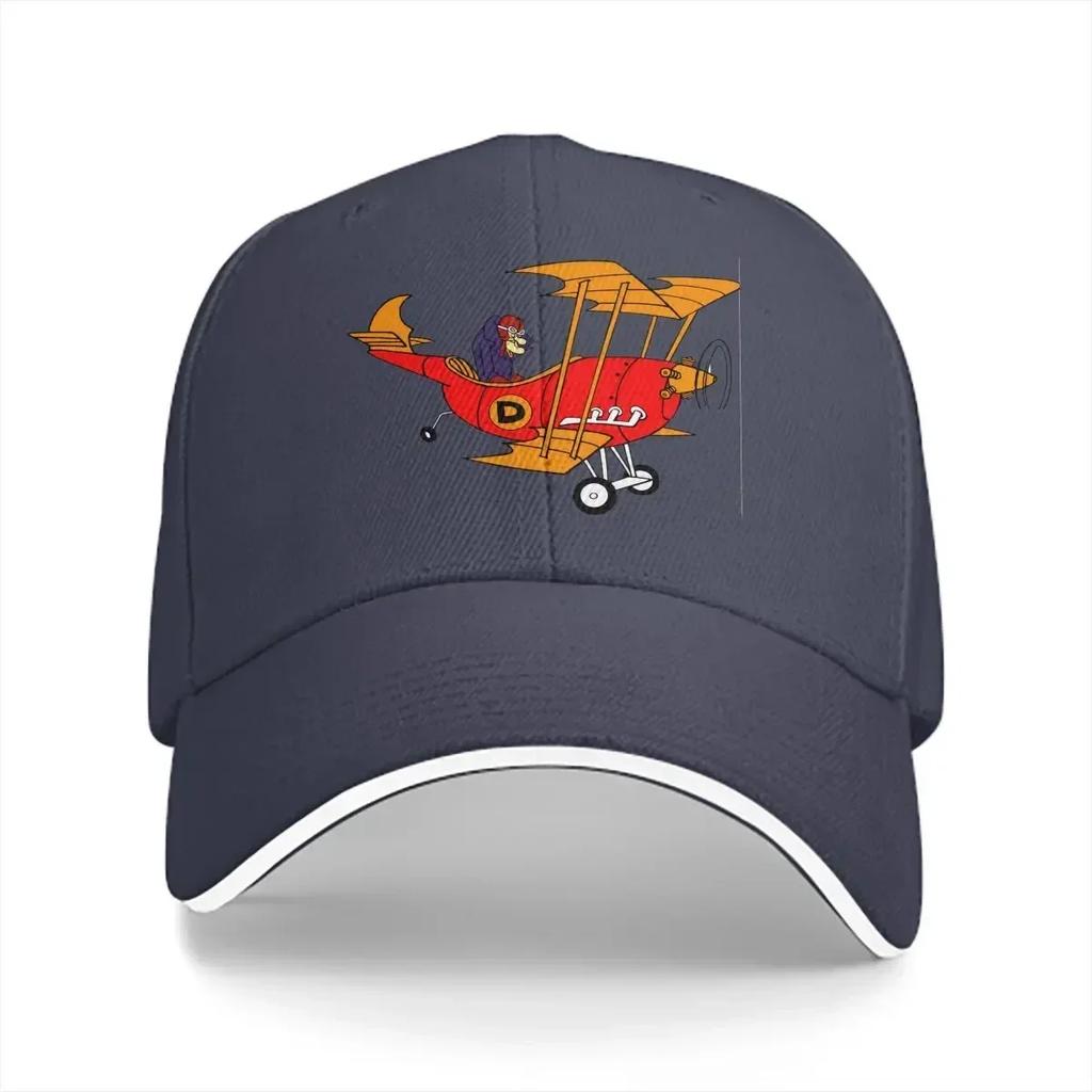 Washed Unisexs Baseball Cap Dastardly Sports Snapback Caps Dad Hat Wacky Races 60s Cartoon Hats
