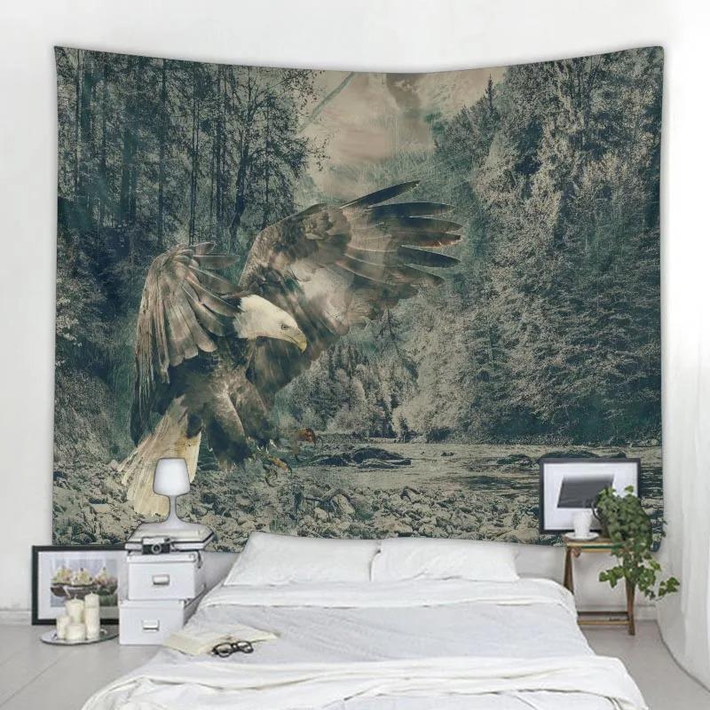 Sky Eagle Tapestry Office Living Room Decoration Home Wall Tapestry