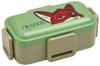 Skater Bento for Made in with a Soft Dishwasher and Microwave Disney Zootopia Nick Box, 2-Tier, 600ml, Women, Japan, Dome-Shaped Lid, Safe, Design,