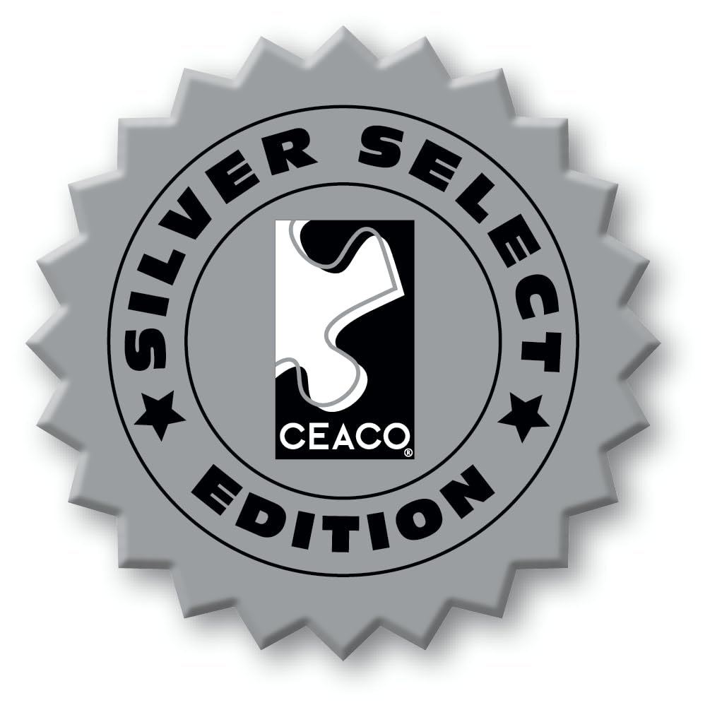 Disney Aladdin 2000-Piece Puzzle – Buffalo Games Silver Select Premium Jigsaw Puzzle for Adults with Foil Accents, Reference Poster & Gift Box