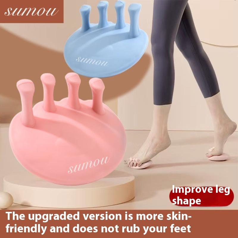 2 Stücke Fußgewölbetrainer Fitness Bein Zehen Plantarfasziitis Funktionstrainer Daumen Valgus Corrector Zehenschienen Gesäß Fußgewölbetrainer