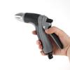 Multifunctional High-Pressure Water Gun for Garden and Car Wash - Gray Rubber Coated
