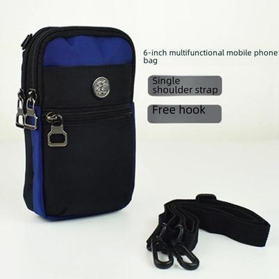 Herren Mehrzweck-Outdoor-Tasche: Hüft-, Schulter- oder Handyhalter mit Münzfach