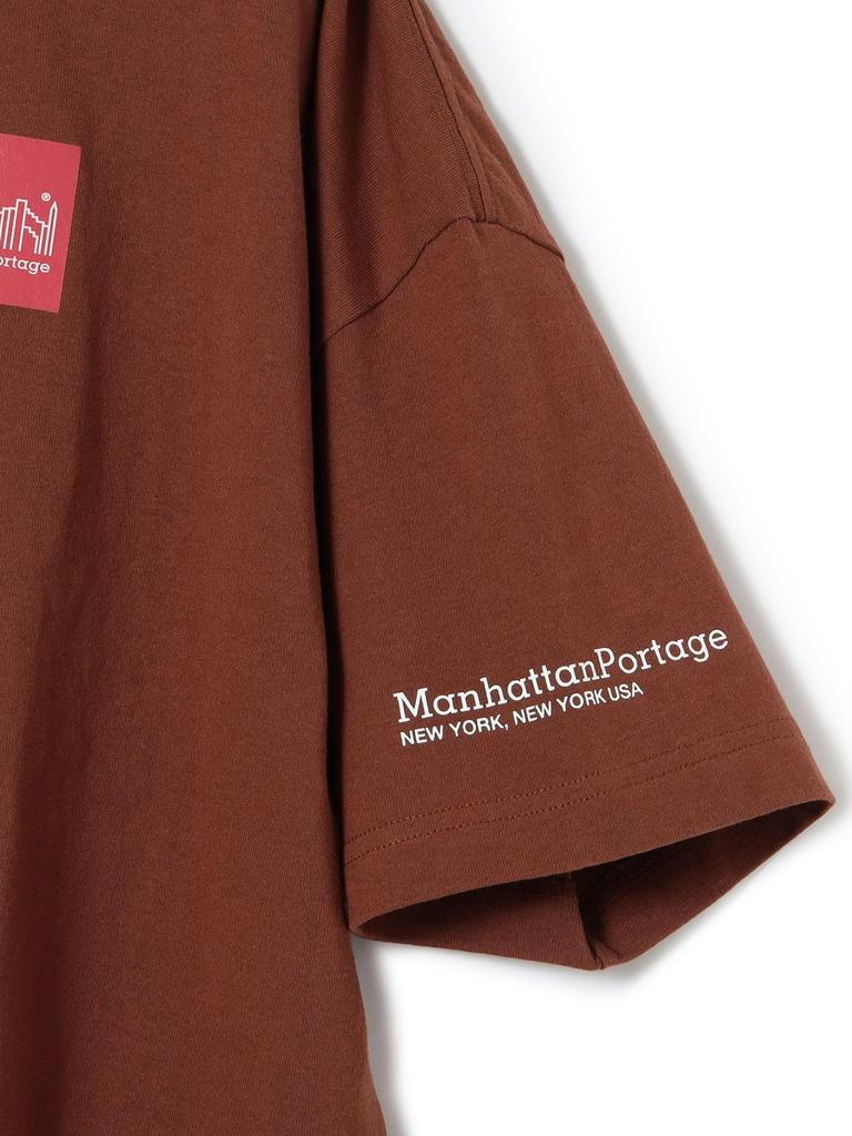 B:MING LIFE STORE by BEAMS S/S TEE Manhattan Portage Short Sleeve Print T-Shirt Women's White One Size