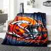 1 Stück Decke - Denver Broncos LOGO Aufdruck Design,Leichte Decke für Sofa,Bett- Weich &Warm,Geschenk für Alle Jahreszeiten