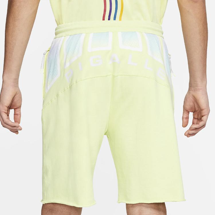 Nike X Pigalle Fleece Shorts Luminous Green Men Bottoms CI9952-335
