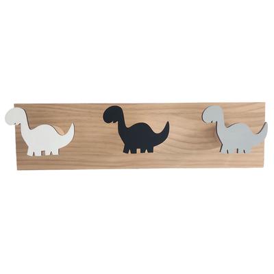 Dinosaur Coat Hooks Suitable For Any Decor Easy To Install Wood Decorative Animal Dinosaur Wall Hook