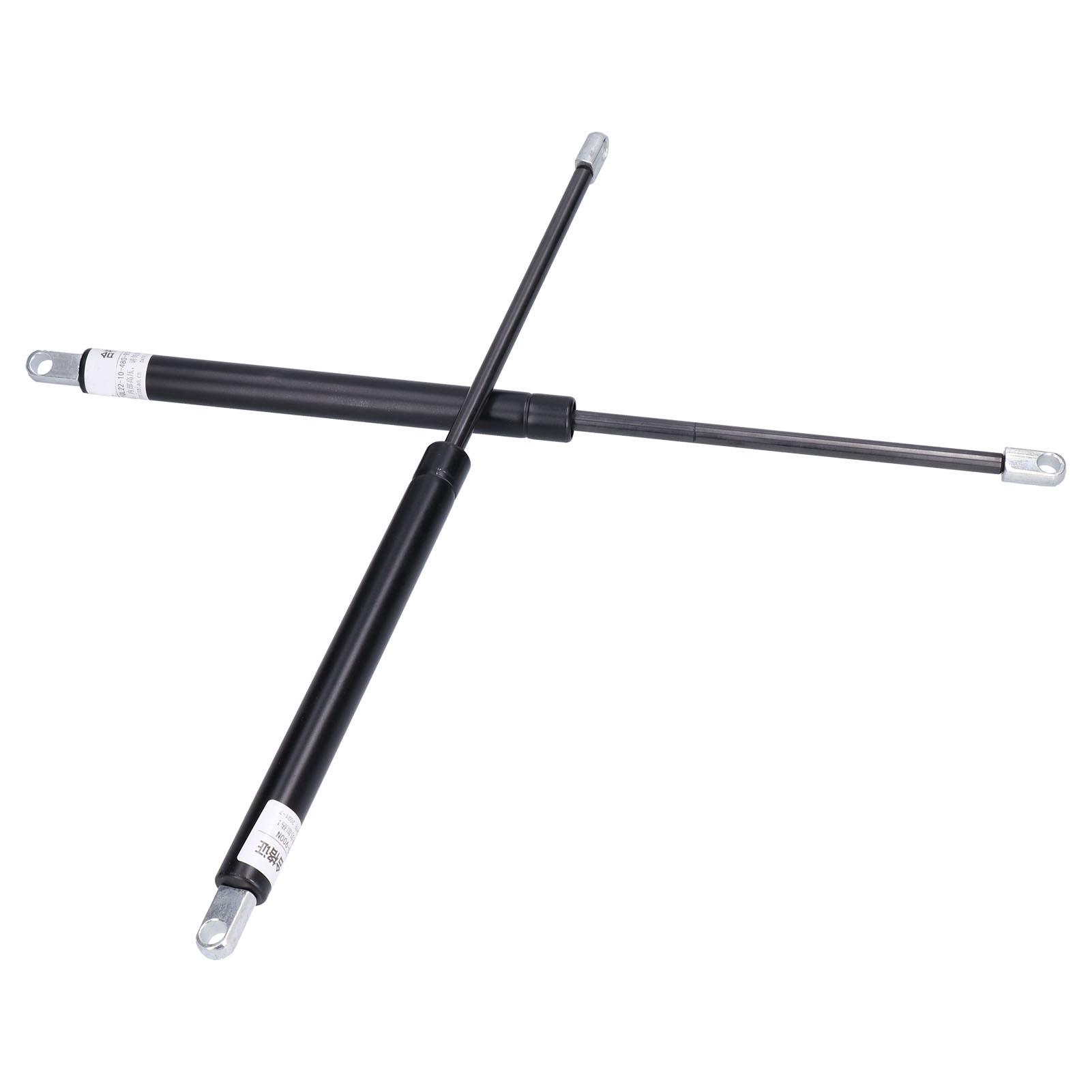 

2Pcs 480mm Gas Spring Hydraulic Oil Seal Rod Support Machinery Shock Struts Stroke 200mm600N