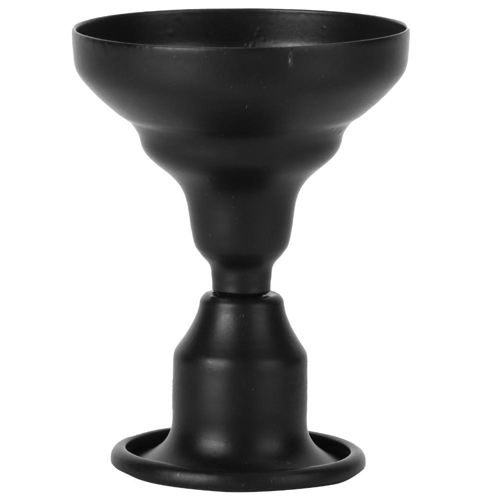 Black Candlestick Holder Taper Candle Mini Dual-Use Candlestick Candle Holder  Wedding Decoration