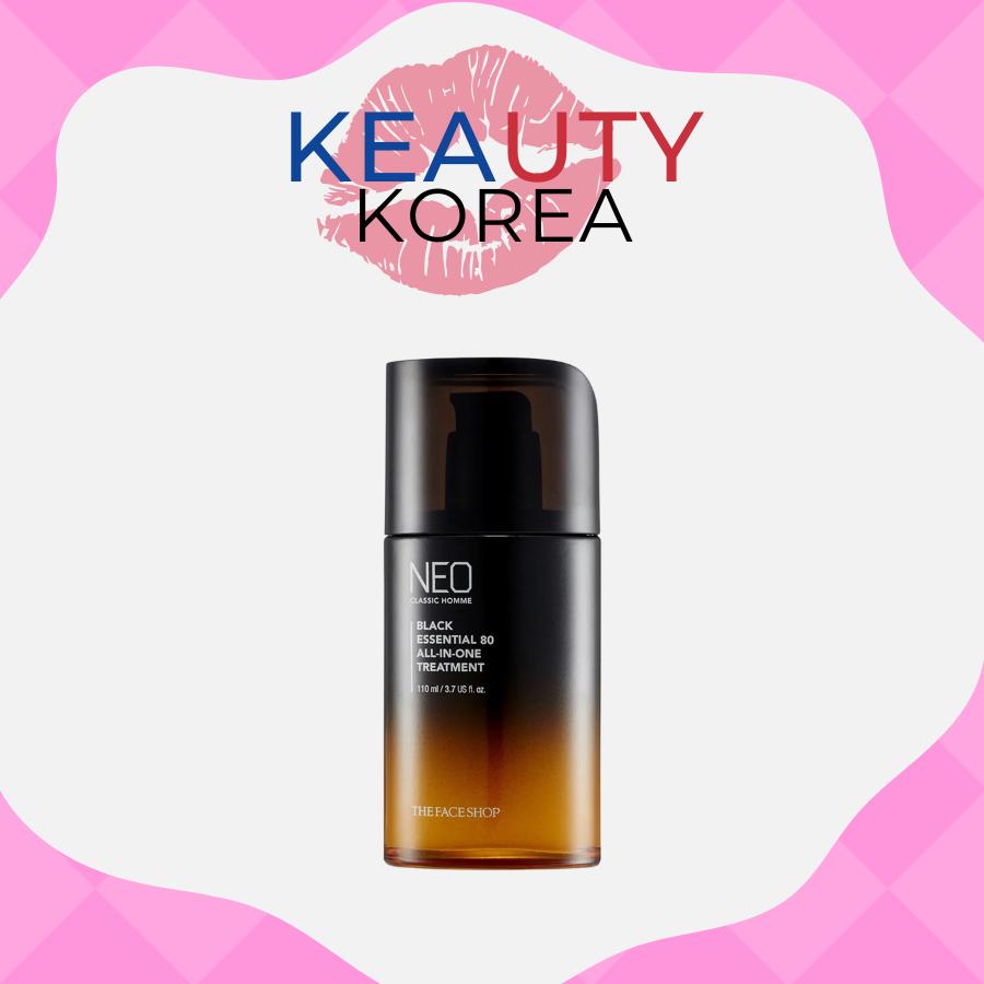 The Face Shop Neo Classic Homme Black Essential 80 All in One Treatment 110ml