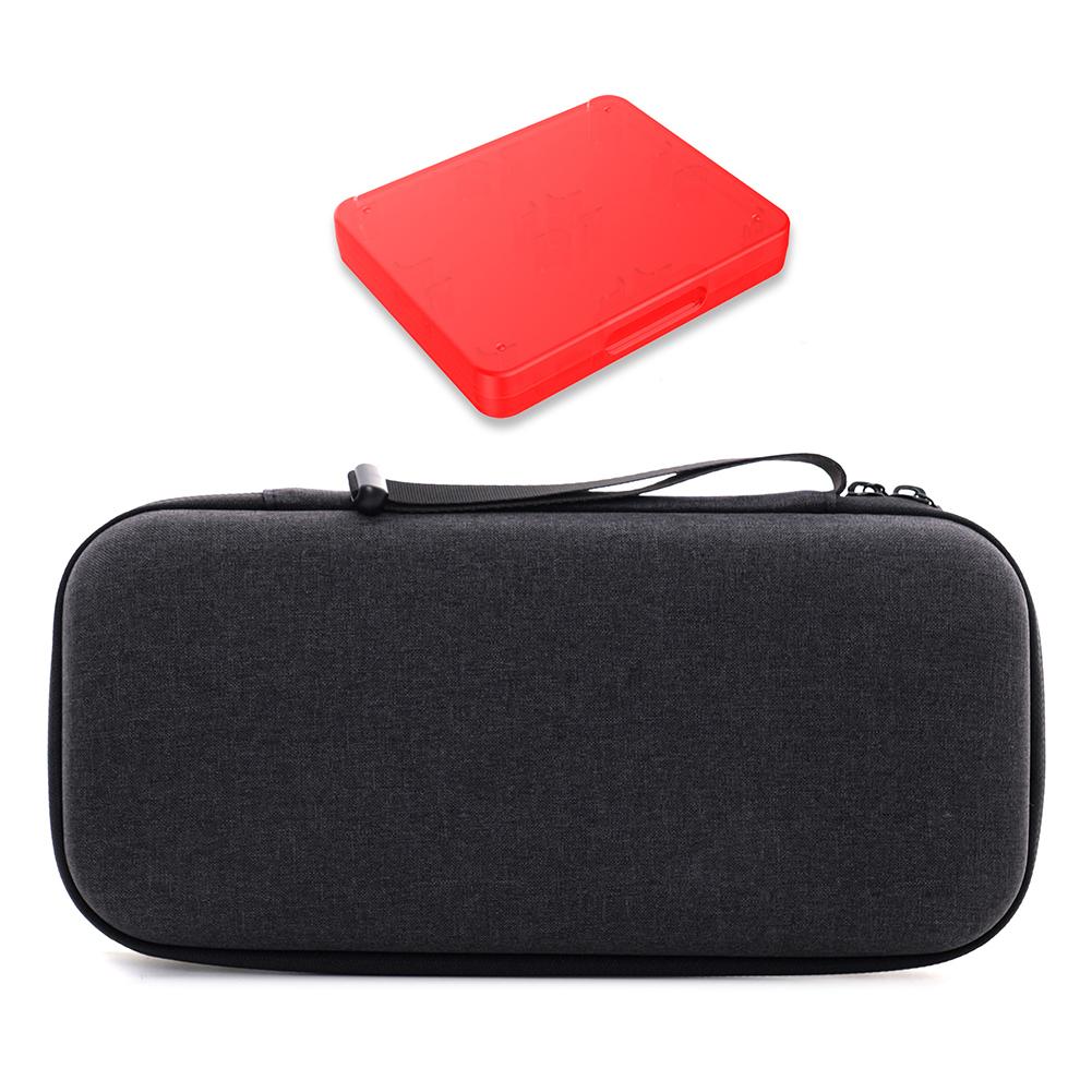 

Game Console Storage Case with 8 Slots Storage Box Portable Travel Organiser Large Capacity Console Protective Handbag for NS2