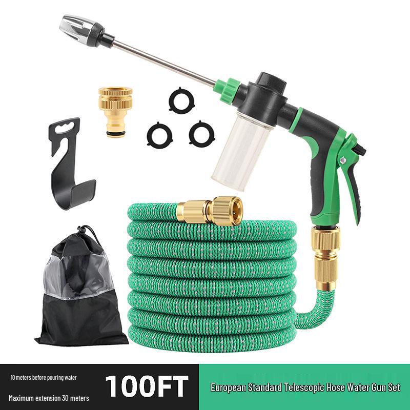 Vielseitiger Hochdruck-Teleskop-Autowasch- & Gartenschlauch