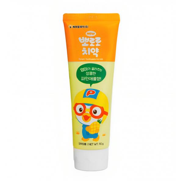 

Pororo Toothpaste For Kids PINEAPPLE 90g MADE IN KOREA