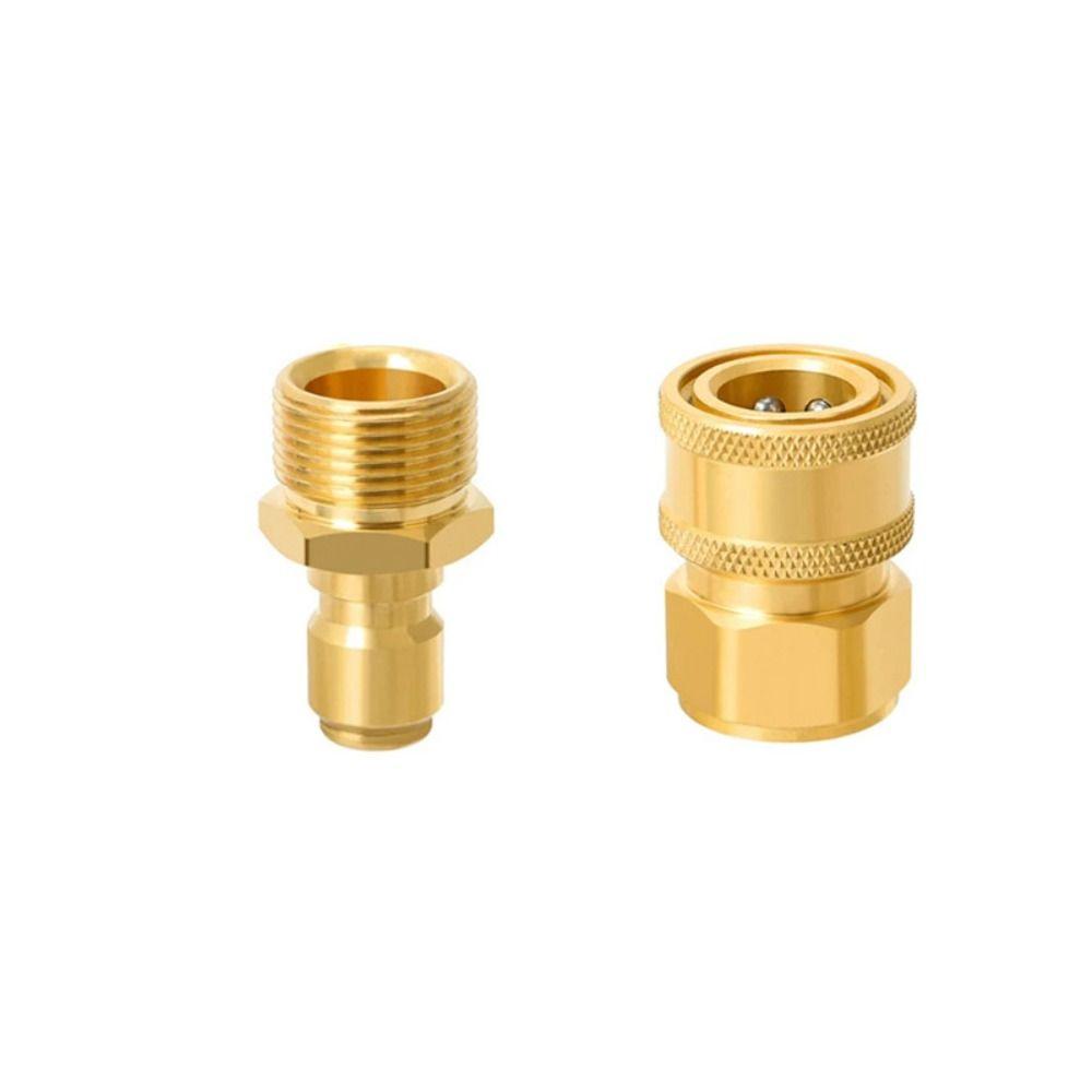 14/15mm Adapter Adapter Set High Pressure Pipe Joint Adapter Connector Hose Coupler  Car Washer
