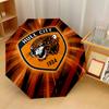 Hull FC Print Auto 8?Ribs Folding Umbrella Wind Resistant Lightweight Automatic Umbrella For Daily Travel