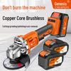 Chuangyi Brushless Lithium Electric Angle Grinder: Large Capacity Battery for Polishing, Cutting, Grinding