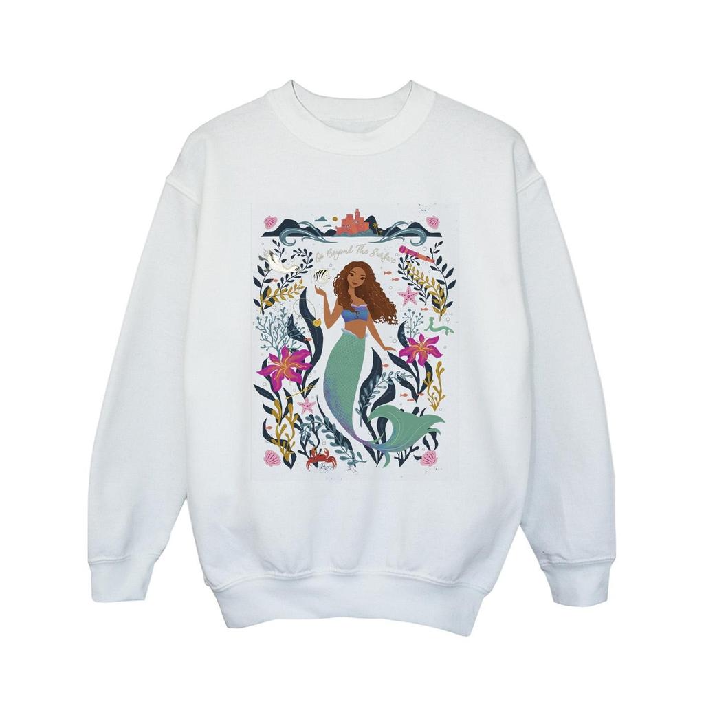 The Little Mermaid Girls Go Beyond The Surface Movie Sweatshirt