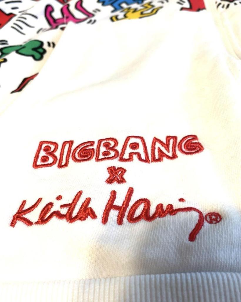 [USED] BIGBANG X Keith Haring Hoodie