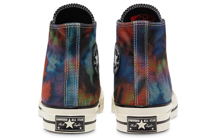 Chuck 70 Converse High 'Tie Dye Plaid' 168752C