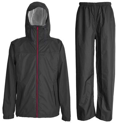 Rain Fully Lined Mesh On Top and 3D Easy To Move Rain 3D Extra Rain M [Kajimake] Suit, Waterproof, Bottom, Cutting, In, Suit, Suit, Black,