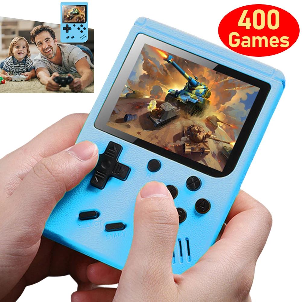 800 Games Handheld Video Game Console 3 Inch TFT Screen with 500/400 FC Classic Games Nostalgic Games Console for Kids and Adult