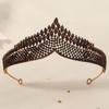 Corona Oscura Ballo di Halloween Corona di Strass Moda Foto Styling Copricapo