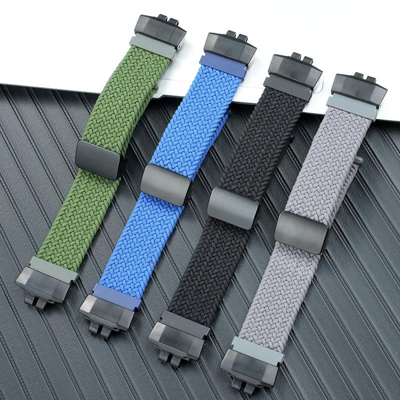 Design Canvas Armband für Casio GBD-200/GB D200 SM Nylon Uhrenarmband | Wasserdichtes Sportarmband Ersatzzubehör